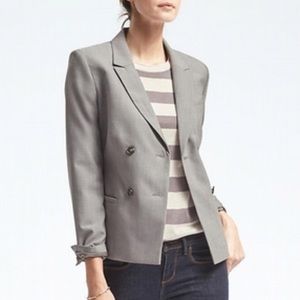 banana republic double breasted blazer nwt size 10